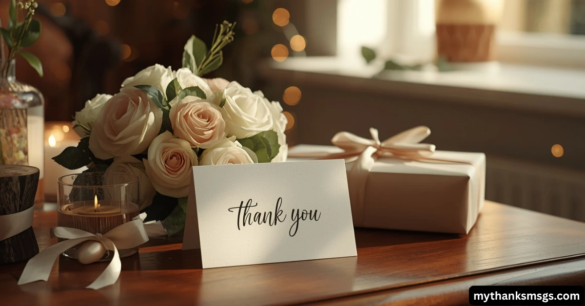 Special Occasion Thank You Messages